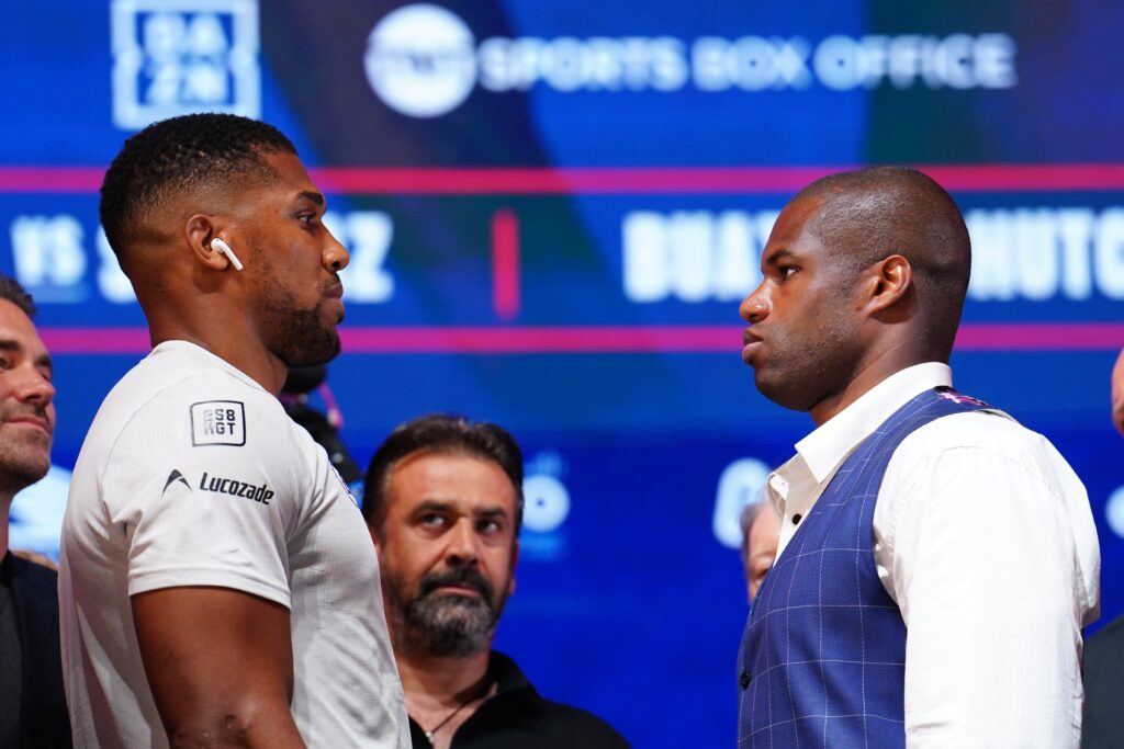 Anthony Joshua Daniel Dubois