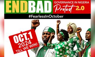 #FearlessInOctober Protest