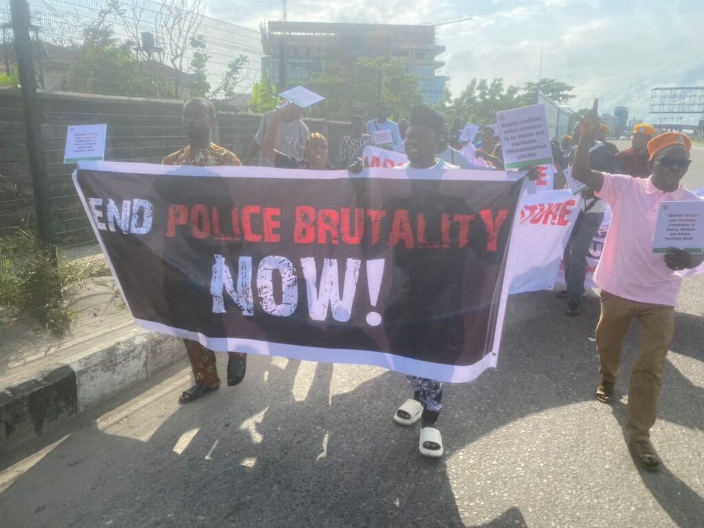 #EndSARS protesters