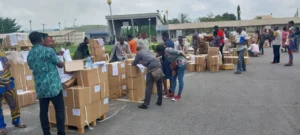 INEC Ondo sensitive materials.