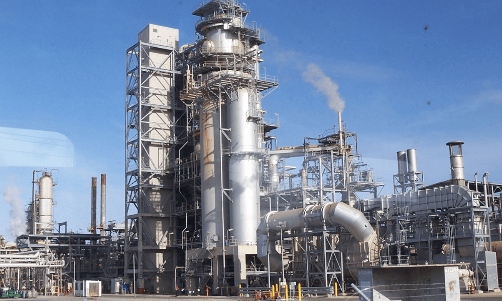 Port Harcourt Refinery crude oil processing