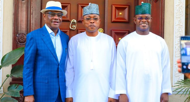 Yahaya Bello Visits Nyesom Wike