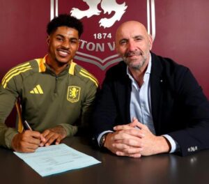 Rashford Aston Villa