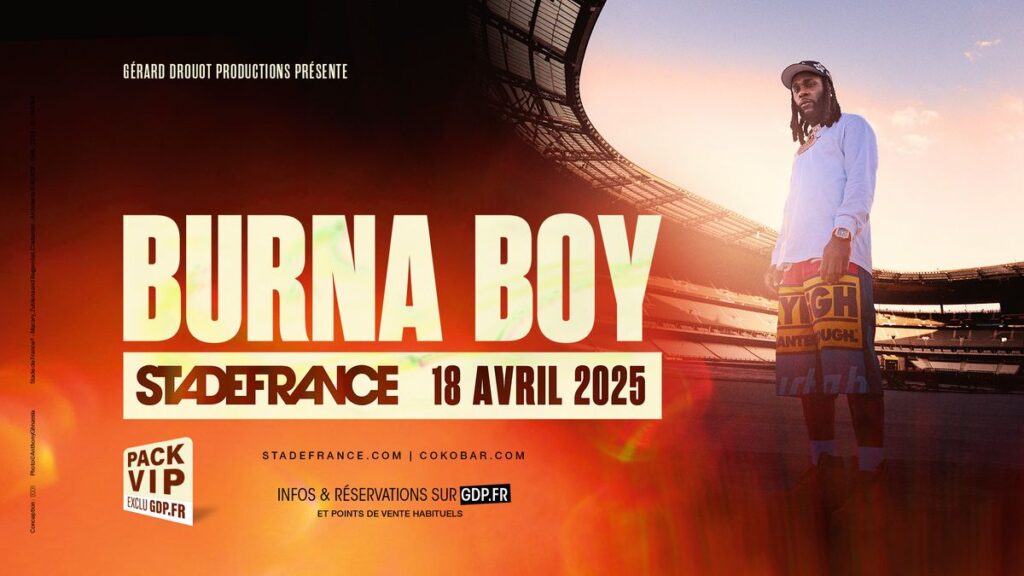 Burna Boy 2025 tour