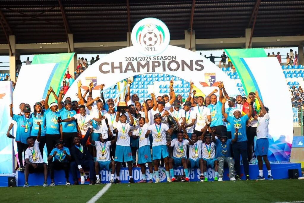 Remo Stars NPFL Champions