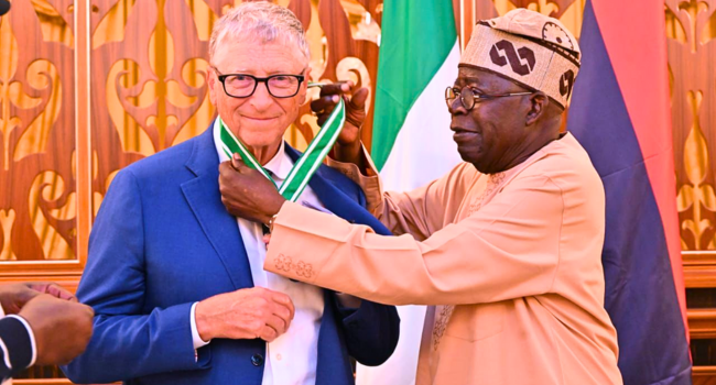 Tinubu Honour Bill Gates
