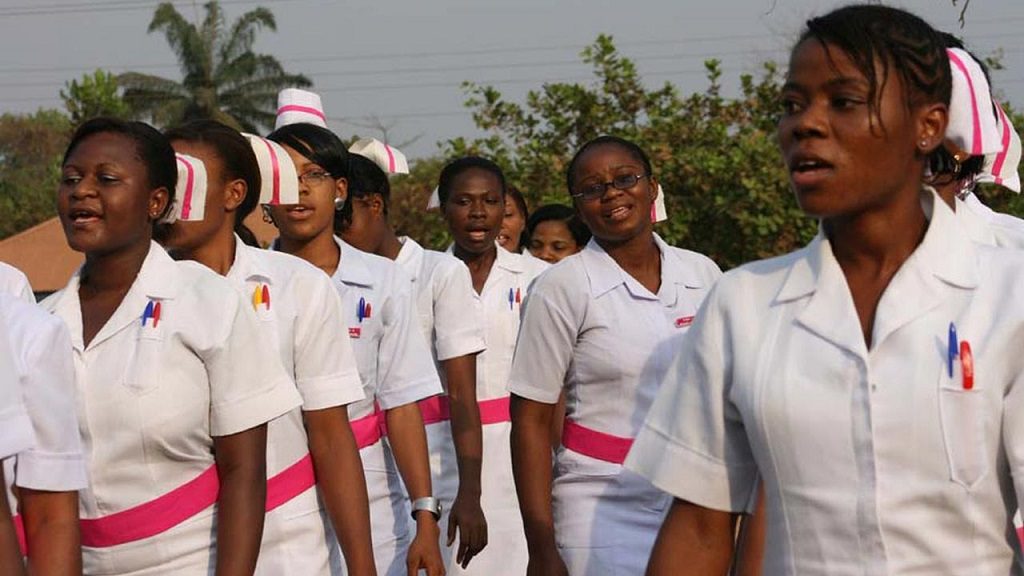 Nurses strike