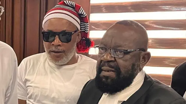 Nnamdi Kanu protest