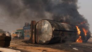 Tanker explosion in Niger State