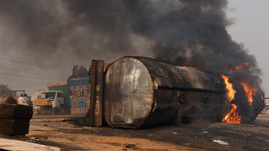 Tanker explosion in Niger State