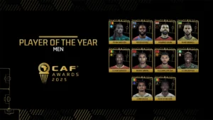 CAF Men's Nominees